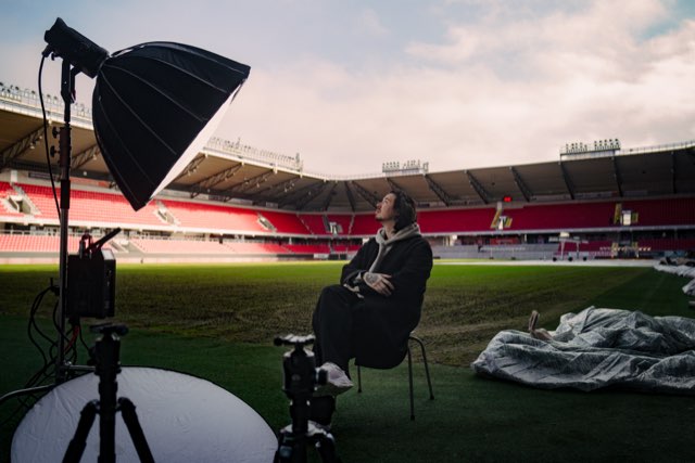 Bakom kulisserna — Anton på arena